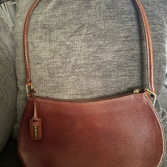 Etienne Aigner Handbags - Vintage Etienne Aigner Genuine Leather Shoulder Bag